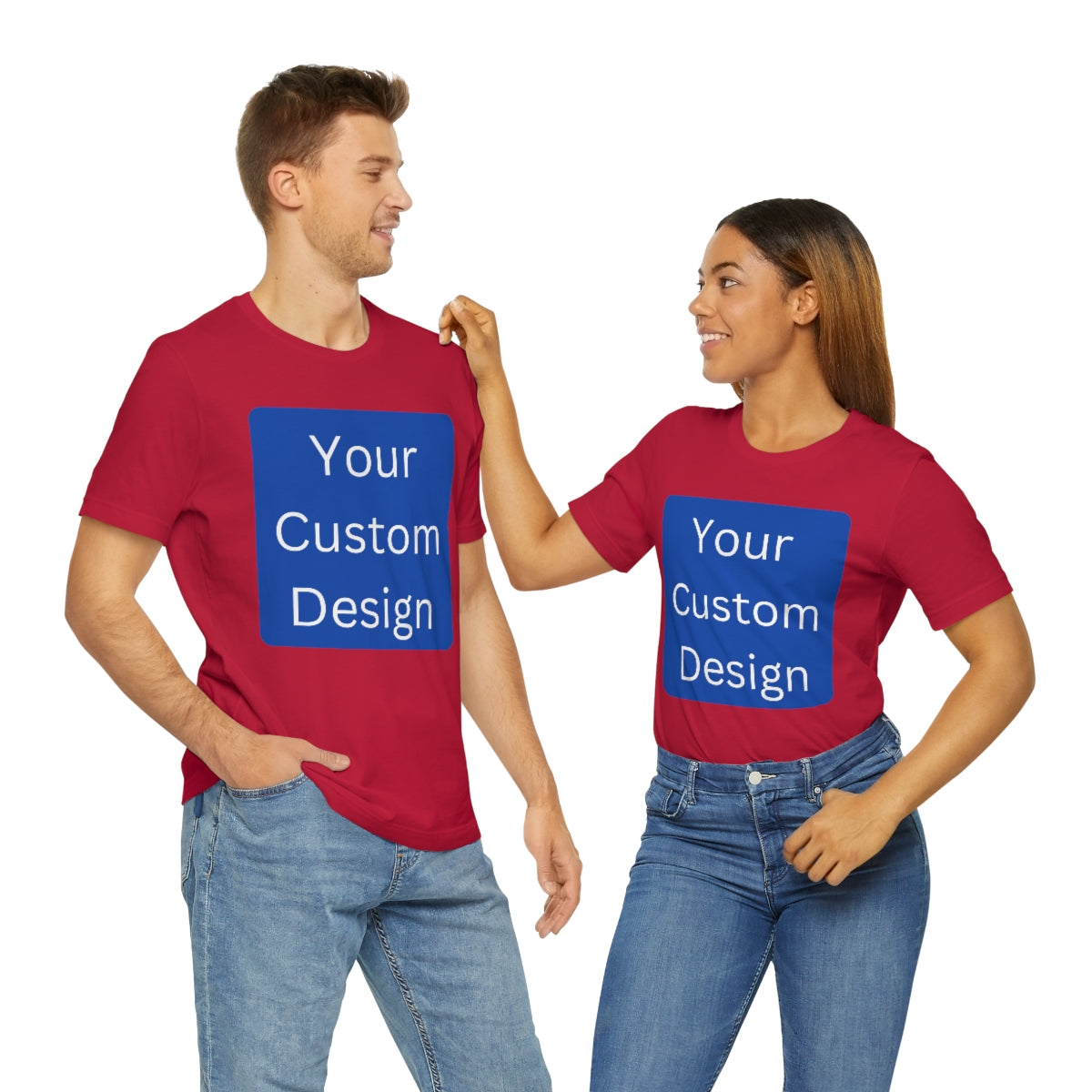 Unisex Jersey Short Sleeve Tee (Front Design Only)