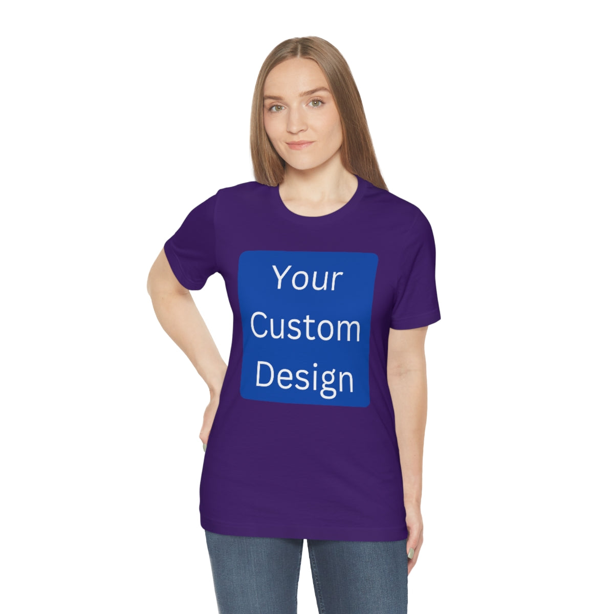 Unisex Jersey Short Sleeve Tee (Front Design Only)