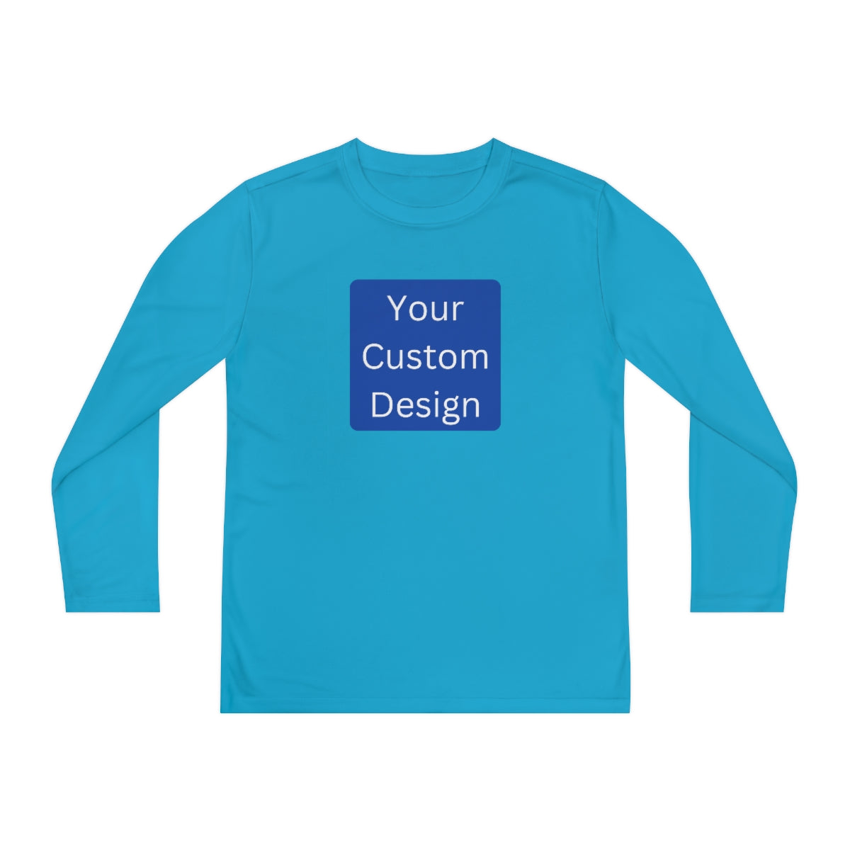 Youth Long Sleeve Competitor Tee (Front and Back Design)