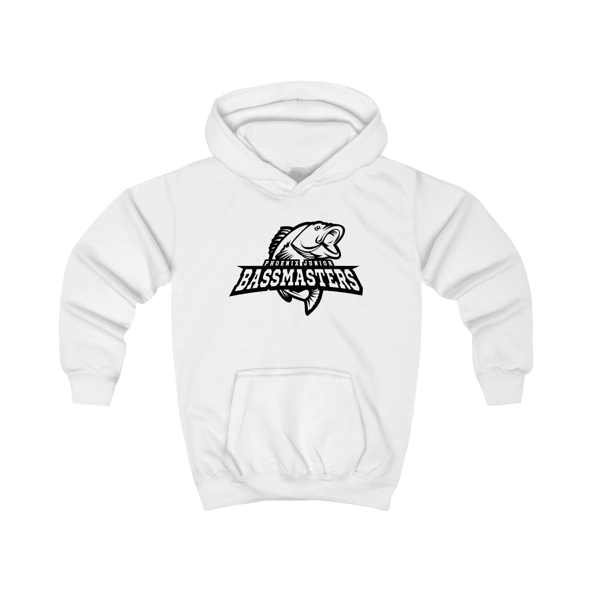 Junior Bassmasters Youth Hoodie - Black Logo