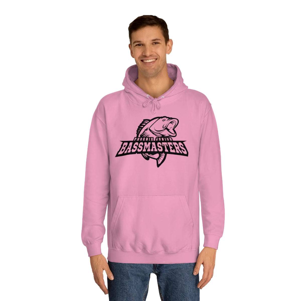 Junior Bassmasters Adult Hoodie - Black Logo