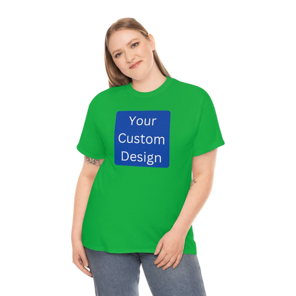 Unisex Heavy Cotton Tee (Front Design Only)