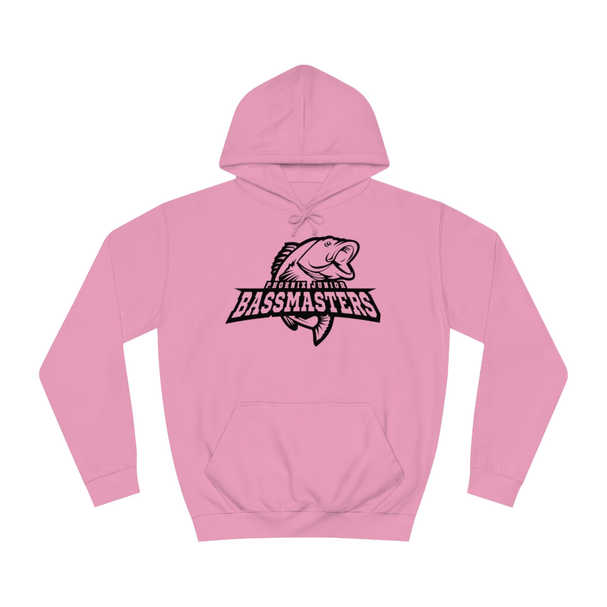Junior Bassmasters Adult Hoodie - Black Logo