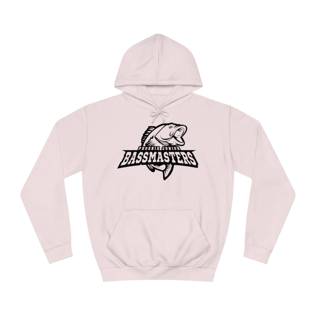 Junior Bassmasters Adult Hoodie - Black Logo
