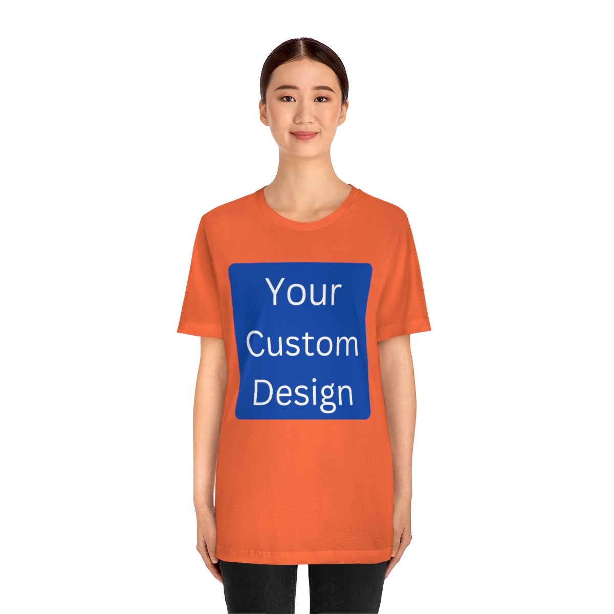 Unisex Jersey Short Sleeve Tee (Front Design Only)