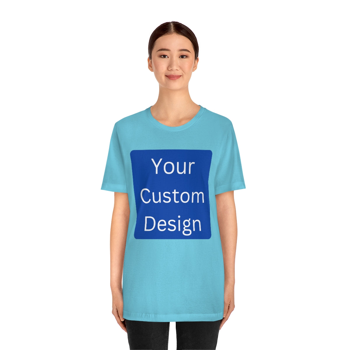 Unisex Jersey Short Sleeve Tee (Front Design Only)