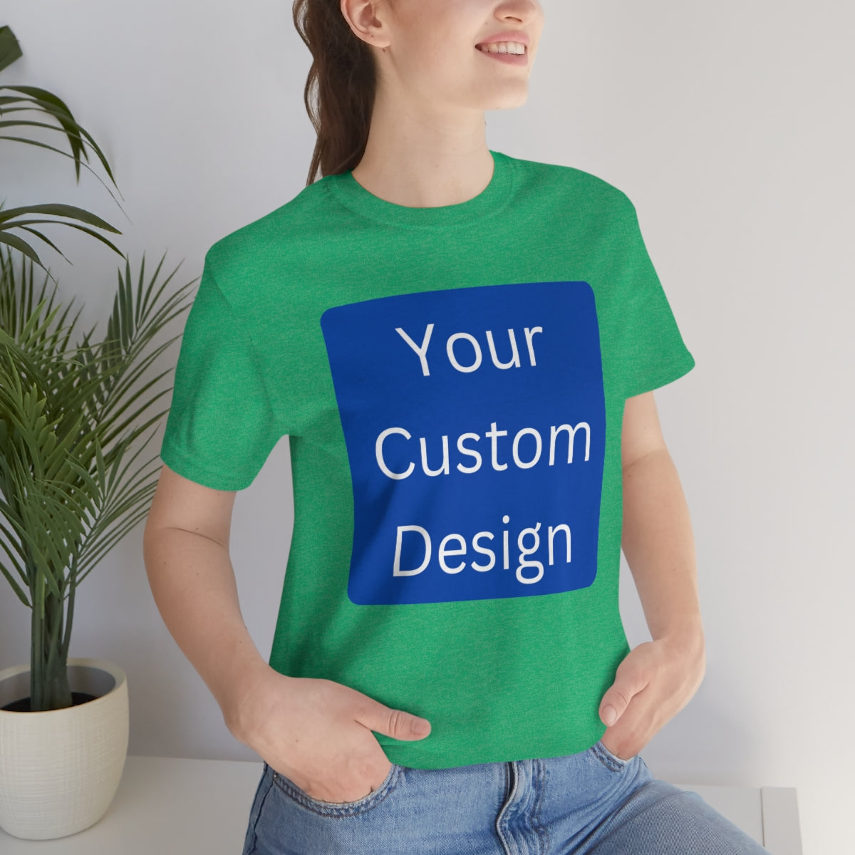 Unisex Jersey Short Sleeve Tee (Front Design Only)