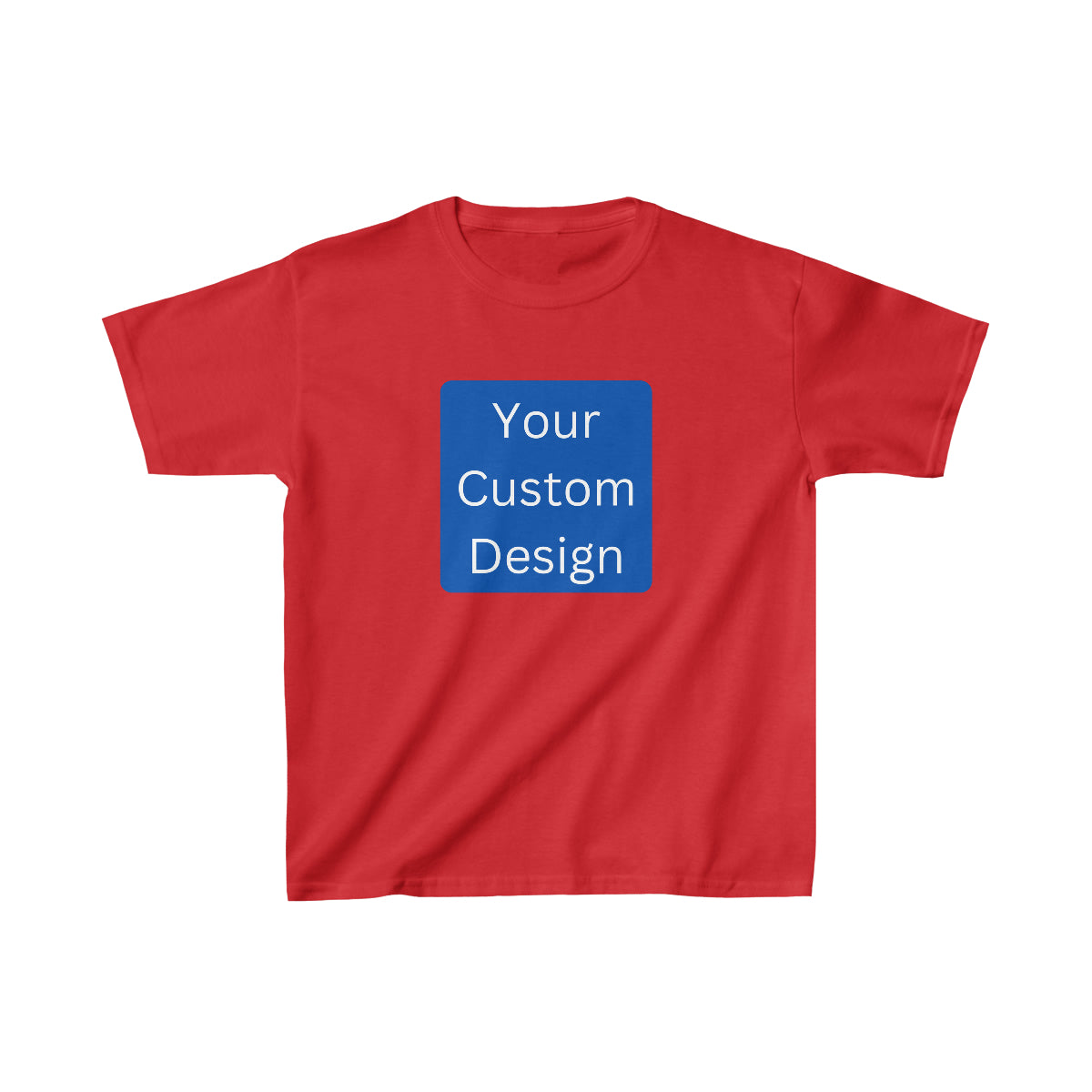 Kids Heavy Cotton™ Tee (Front Design Only)