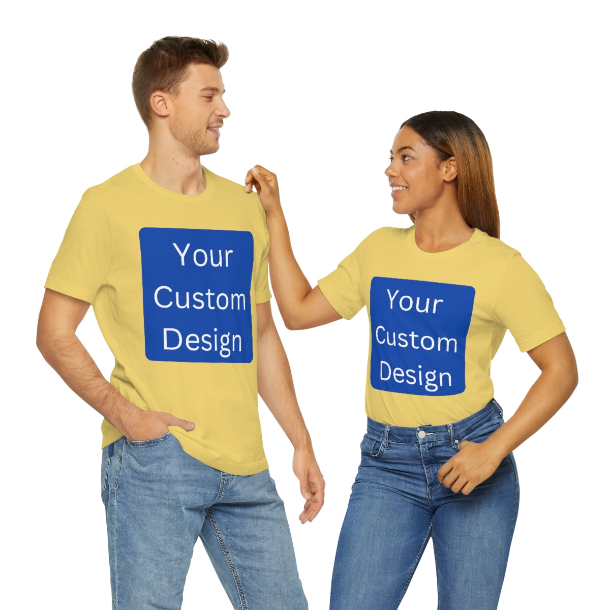 Unisex Jersey Short Sleeve Tee (Front Design Only)