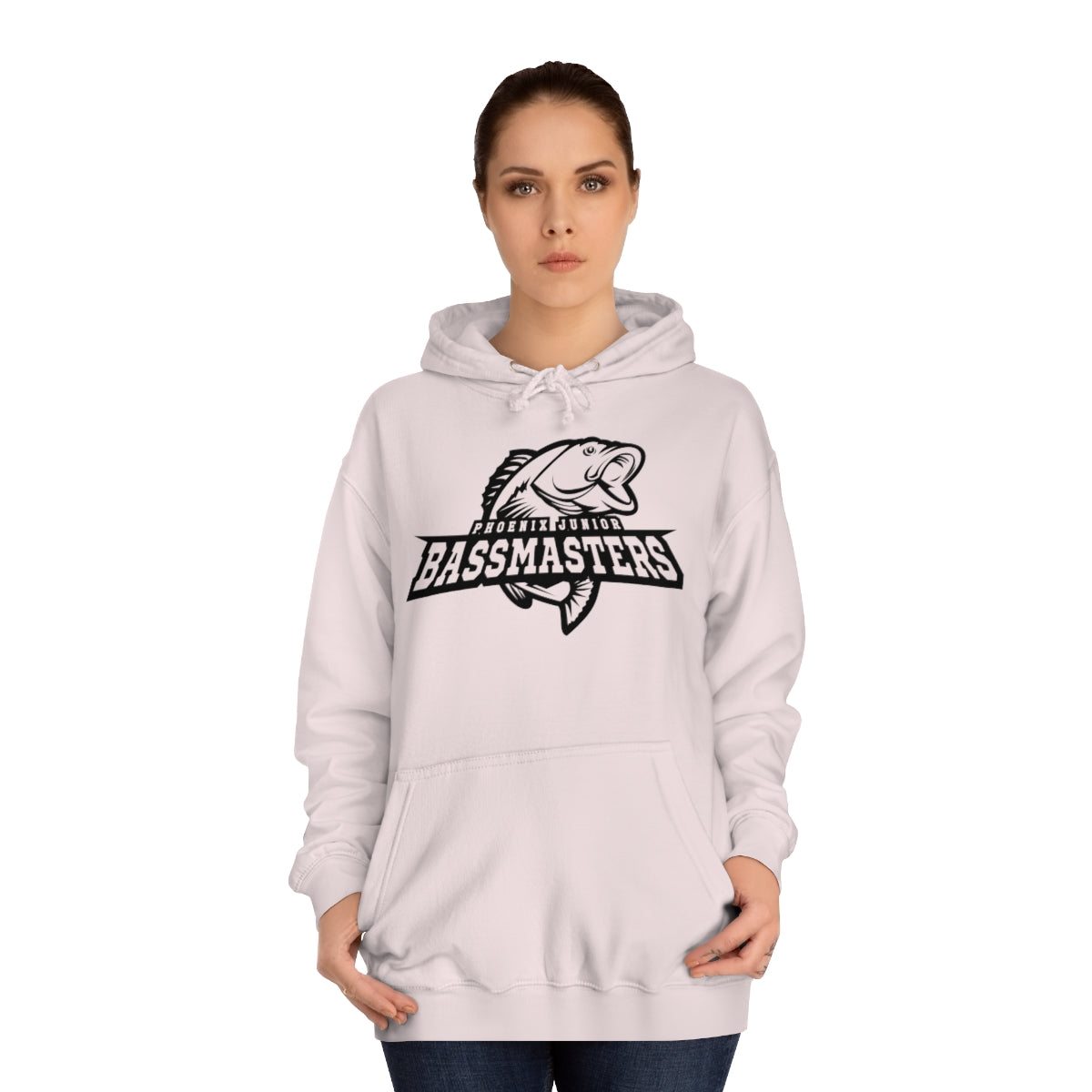 Junior Bassmasters Adult Hoodie - Black Logo