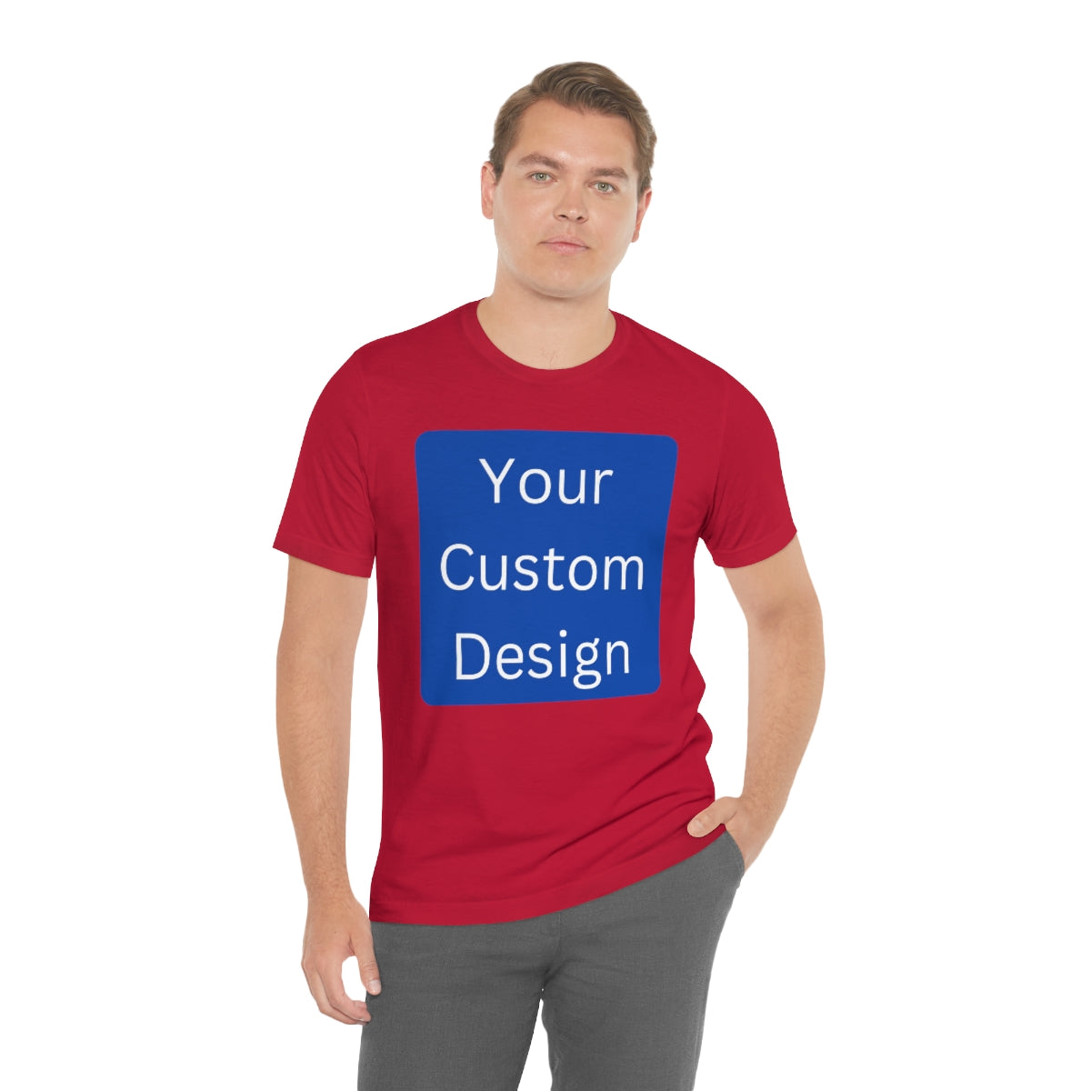 Unisex Jersey Short Sleeve Tee (Front Design Only)