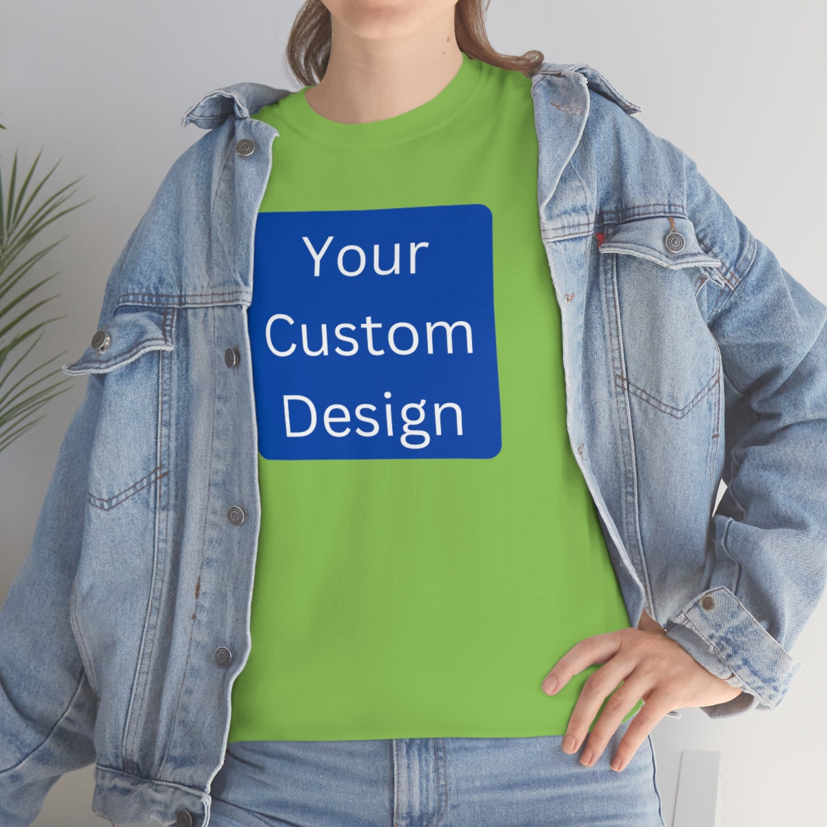 Unisex Heavy Cotton Tee (Front Design Only)