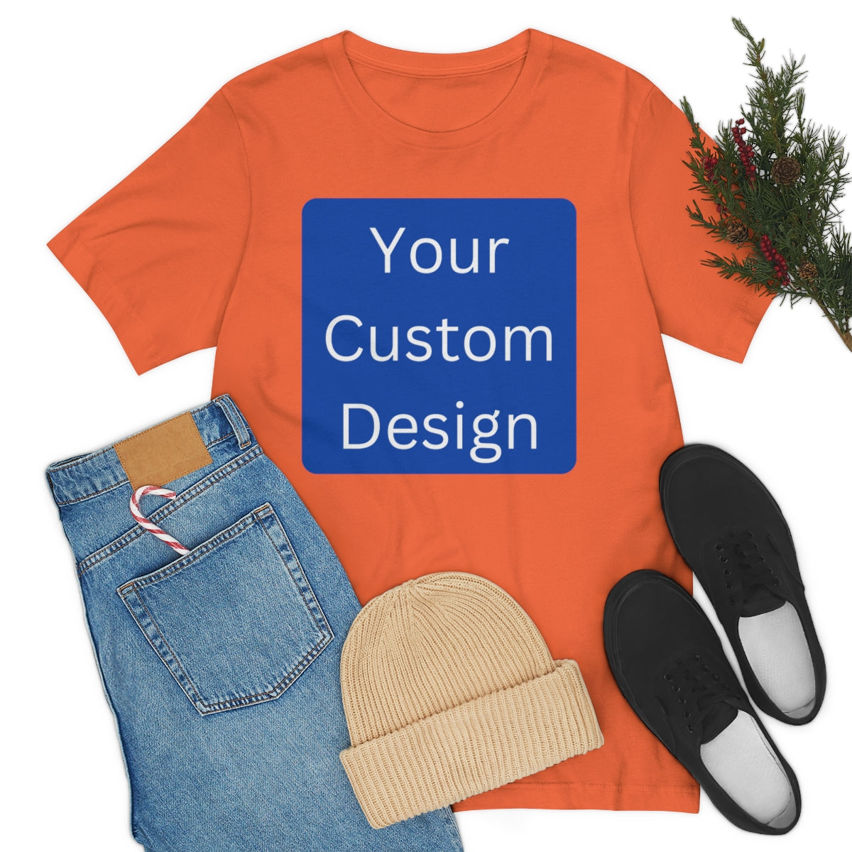 Unisex Jersey Short Sleeve Tee (Front Design Only)