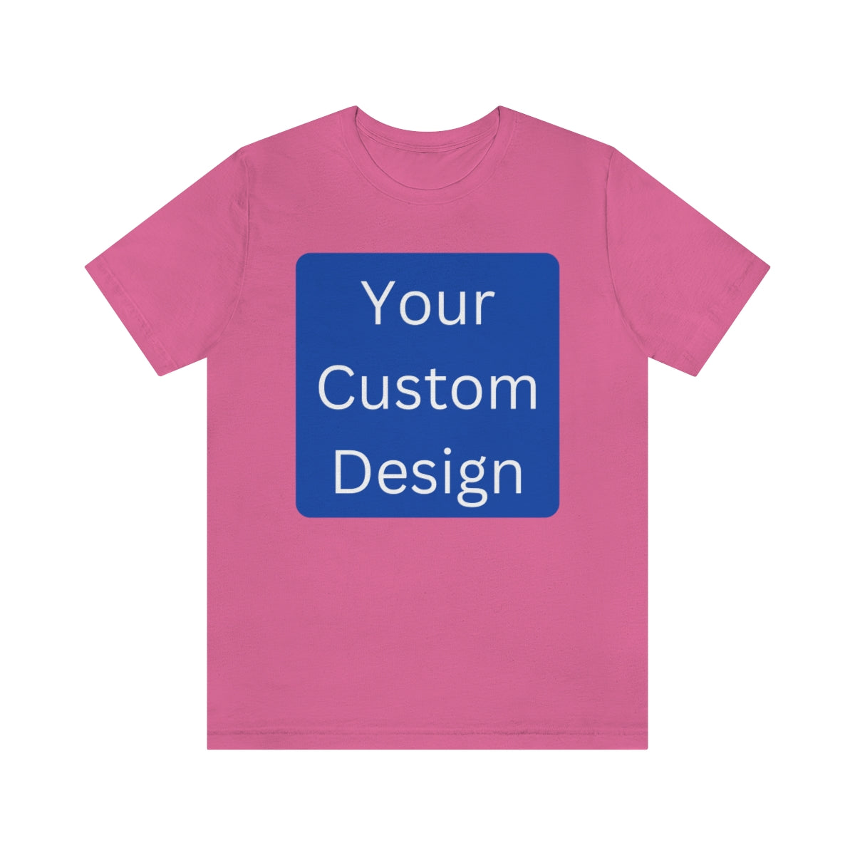 Unisex Jersey Short Sleeve Tee (Front Design Only)