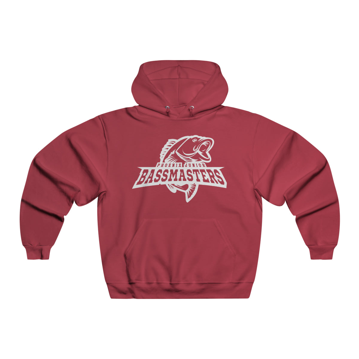 Junior Bassmasters Hooded Sweatshirt - White Logo (inc 3x-5x)