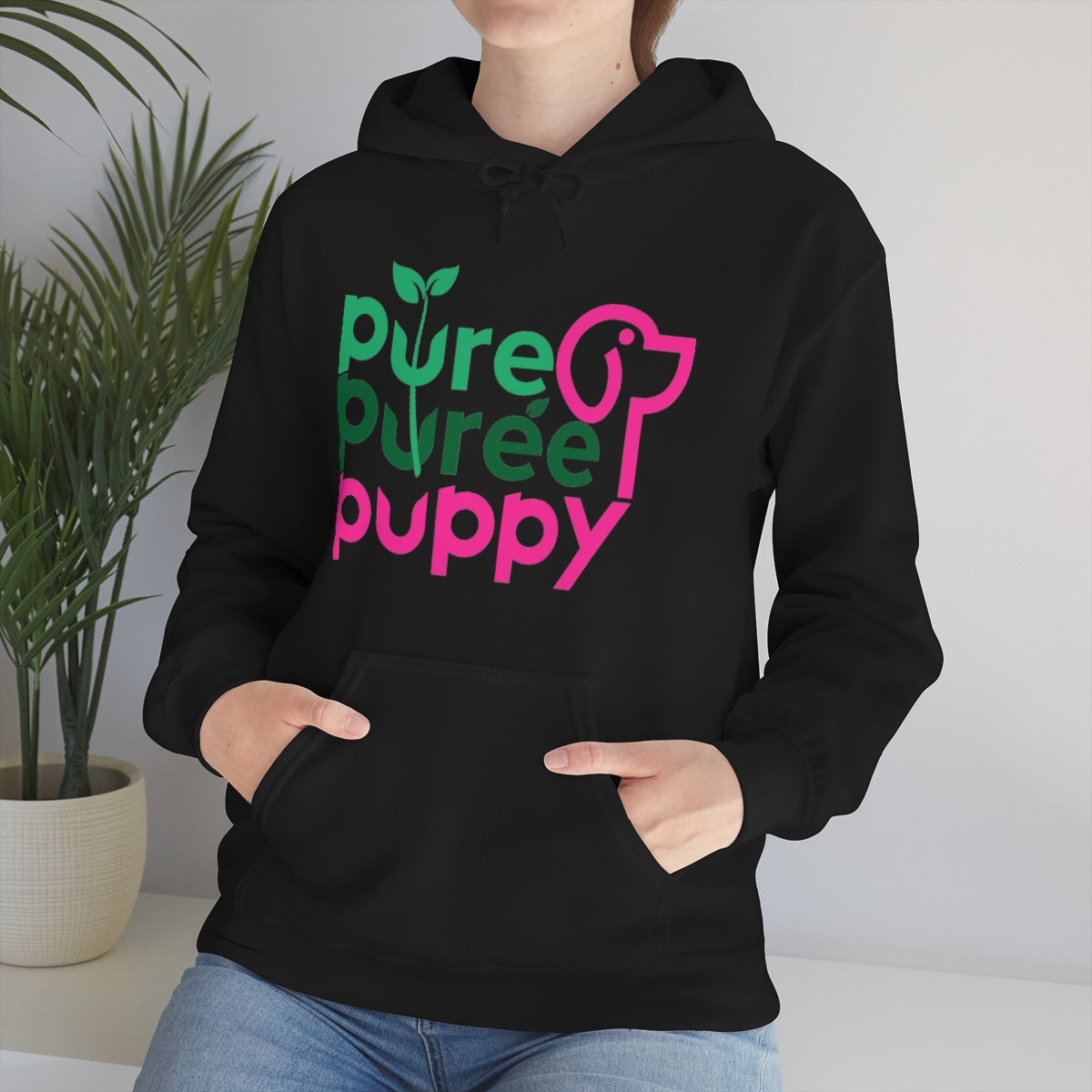 Pure Puppy Puree Unisex Heavy Blend™ Hooded Sweatshirt