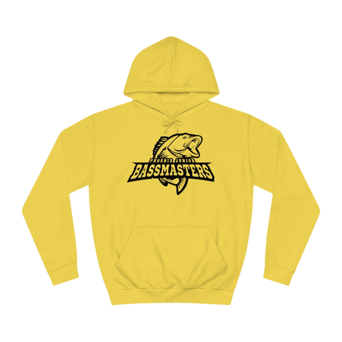 Junior Bassmasters Adult Hoodie - Black Logo