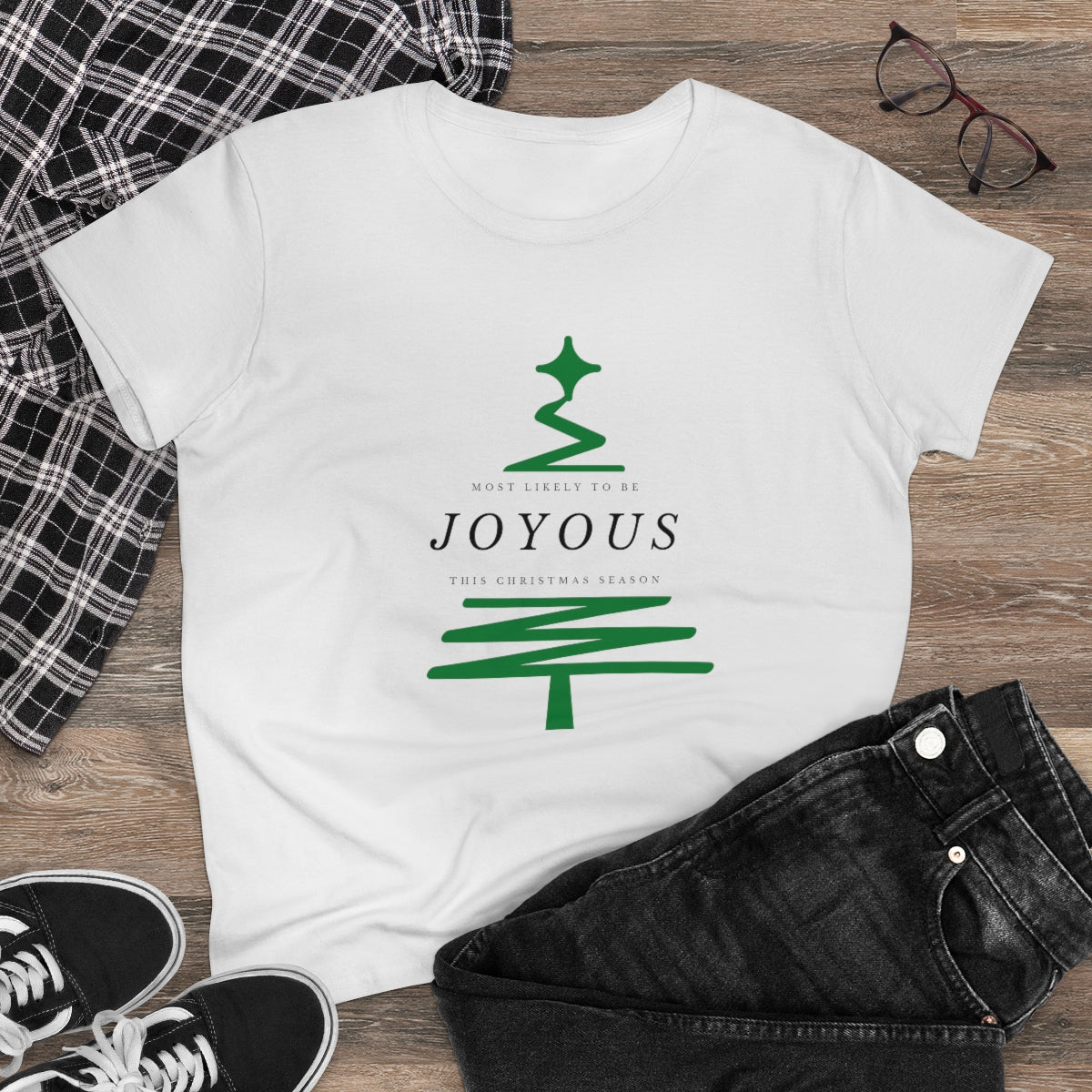 Most Likely to Be Joyous - Christmas Tee