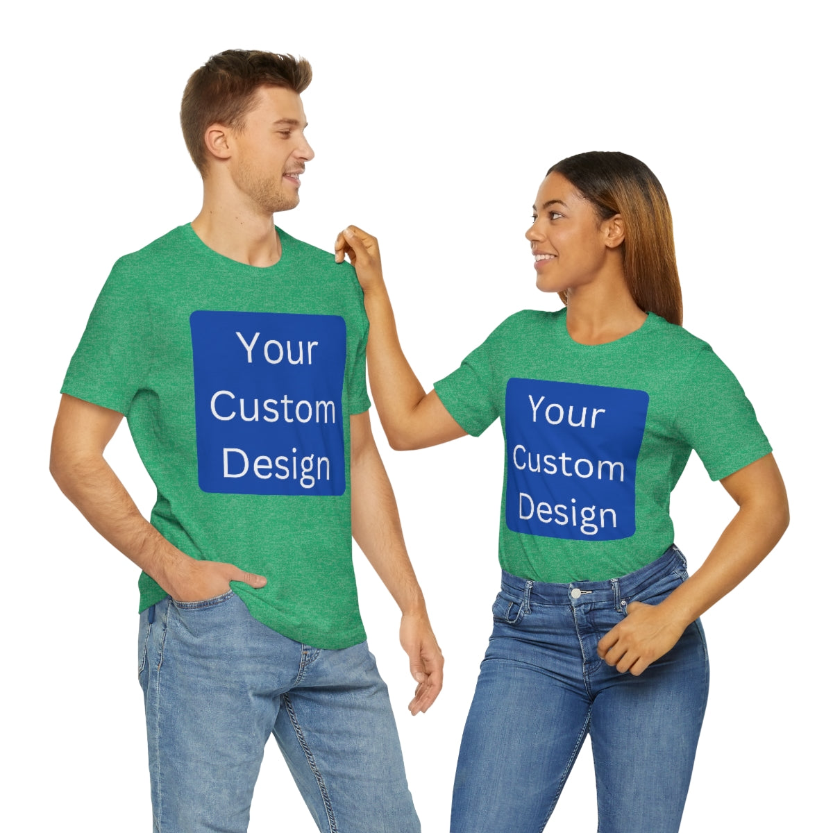Unisex Jersey Short Sleeve Tee (Front Design Only)