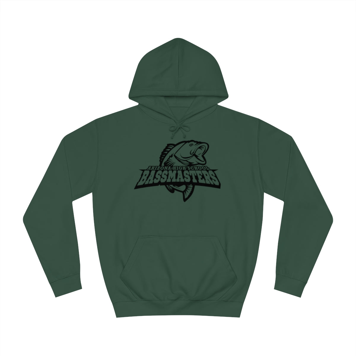 Junior Bassmasters High School Hoodie - Black Logo