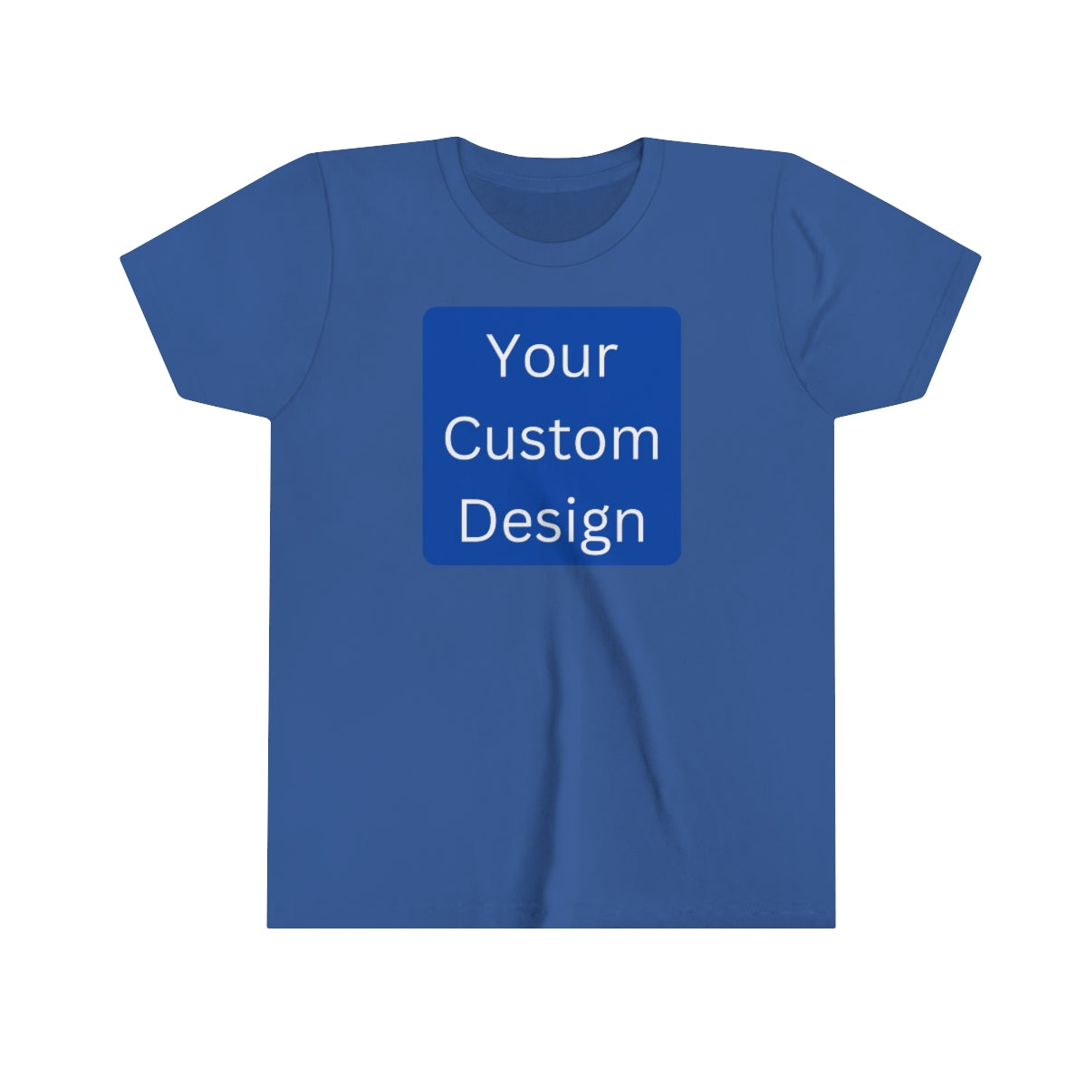 Youth Short Sleeve Tee (Front and Back Design)