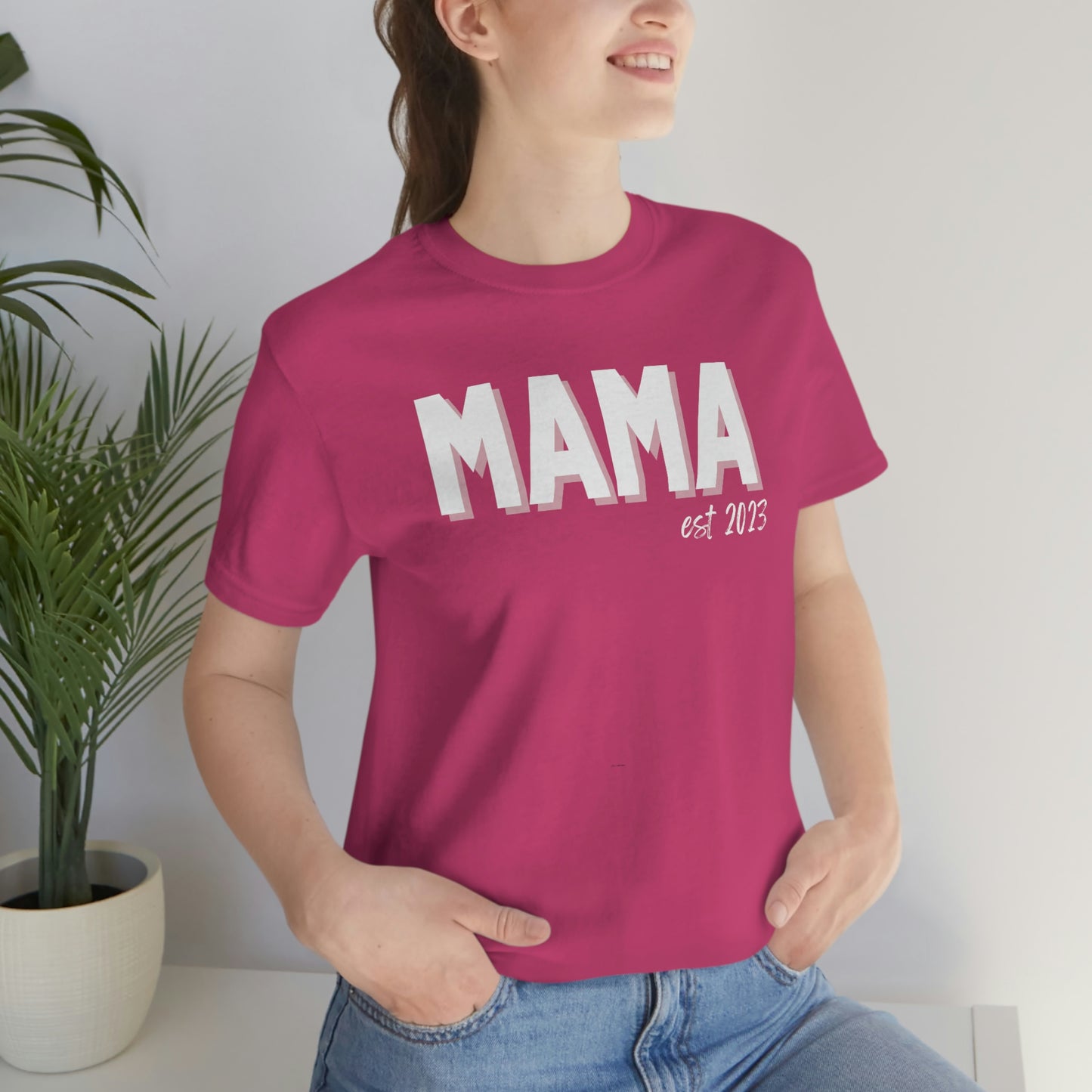 Mama  est 2023 - Jersey Cotton Tee