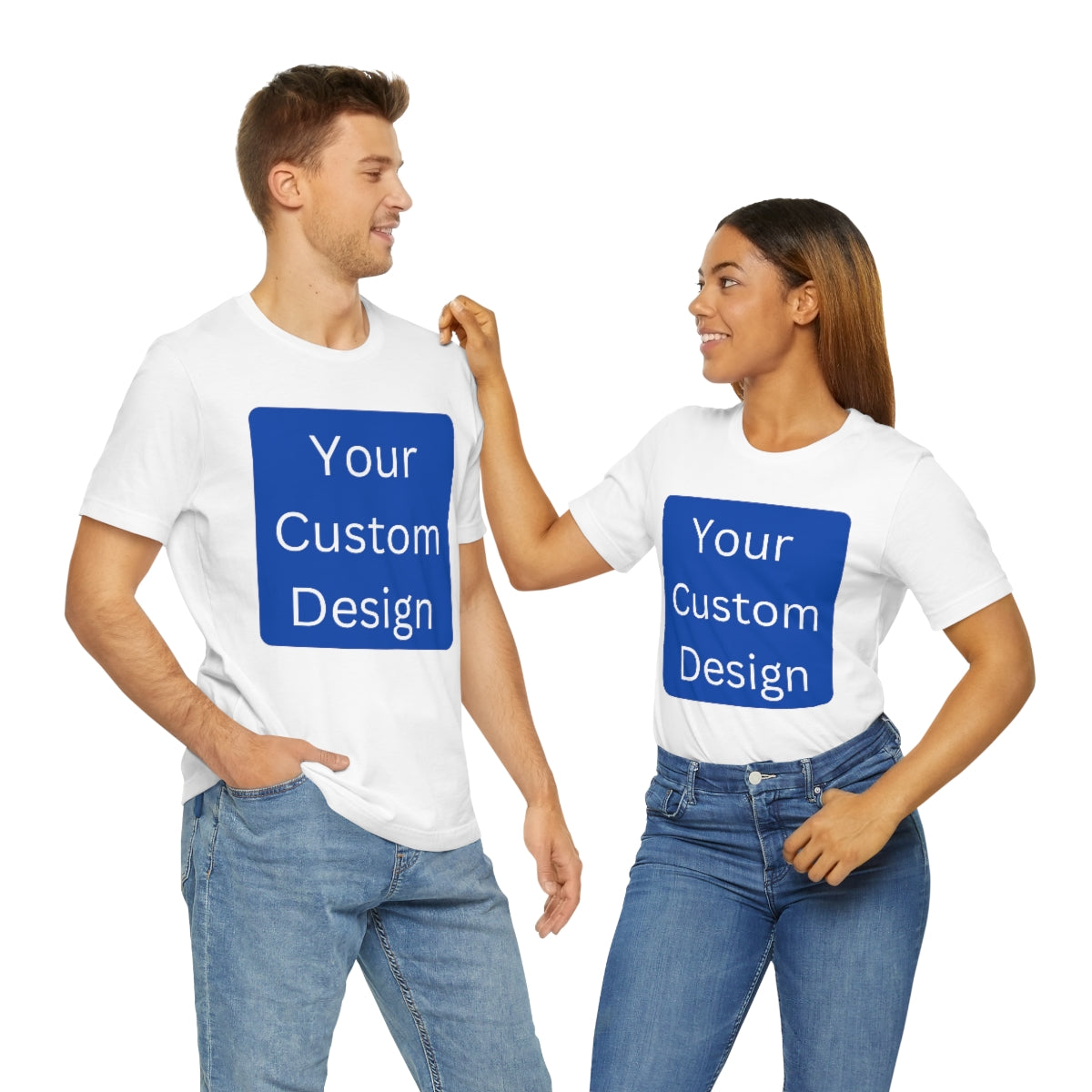 Unisex Jersey Short Sleeve Tee (Front Design Only)