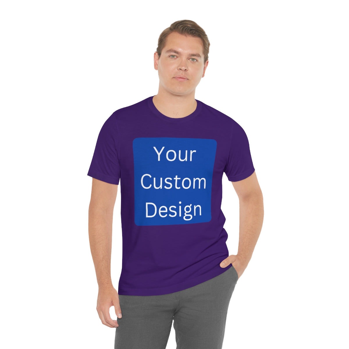 Unisex Jersey Short Sleeve Tee (Front Design Only)