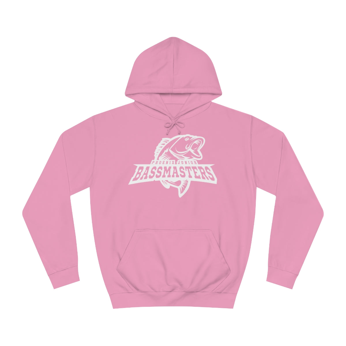 Junior Bassmasters Adult Hoodie - White Logo