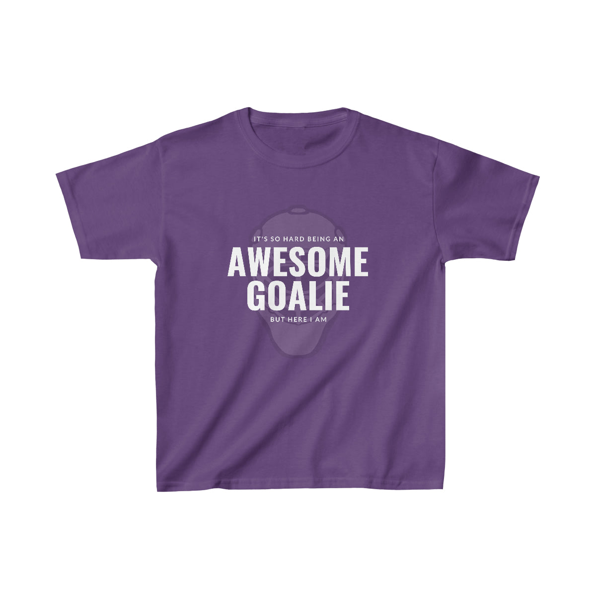 It's hard being an AWESOME GOALIE, but here I am - Youth Tee