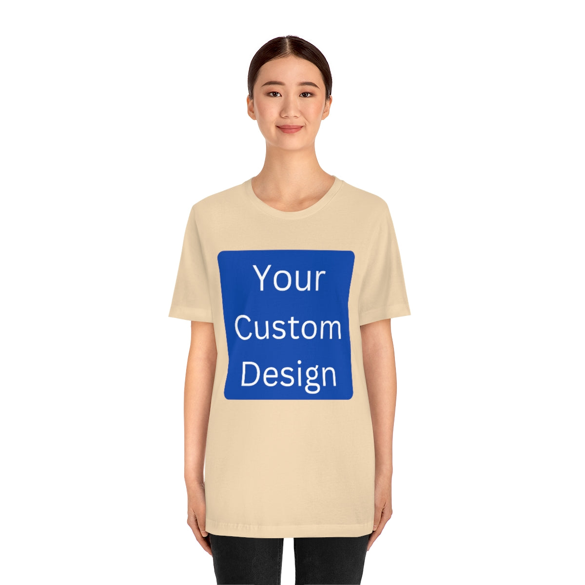 Unisex Jersey Short Sleeve Tee (Front Design Only)