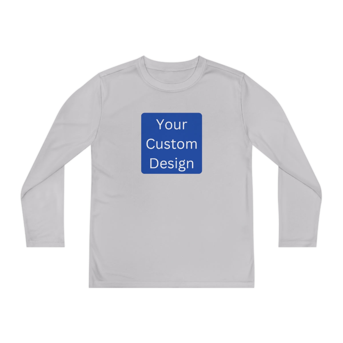 Youth Long Sleeve Competitor Tee (Front and Back Design)