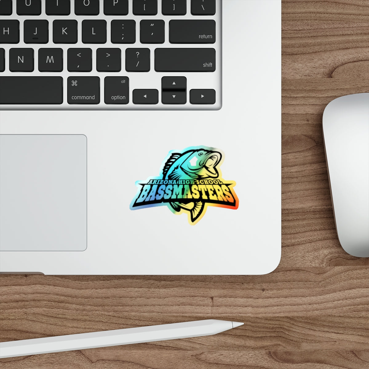 Holographic Die-cut Stickers - Junior Bassmasters High School
