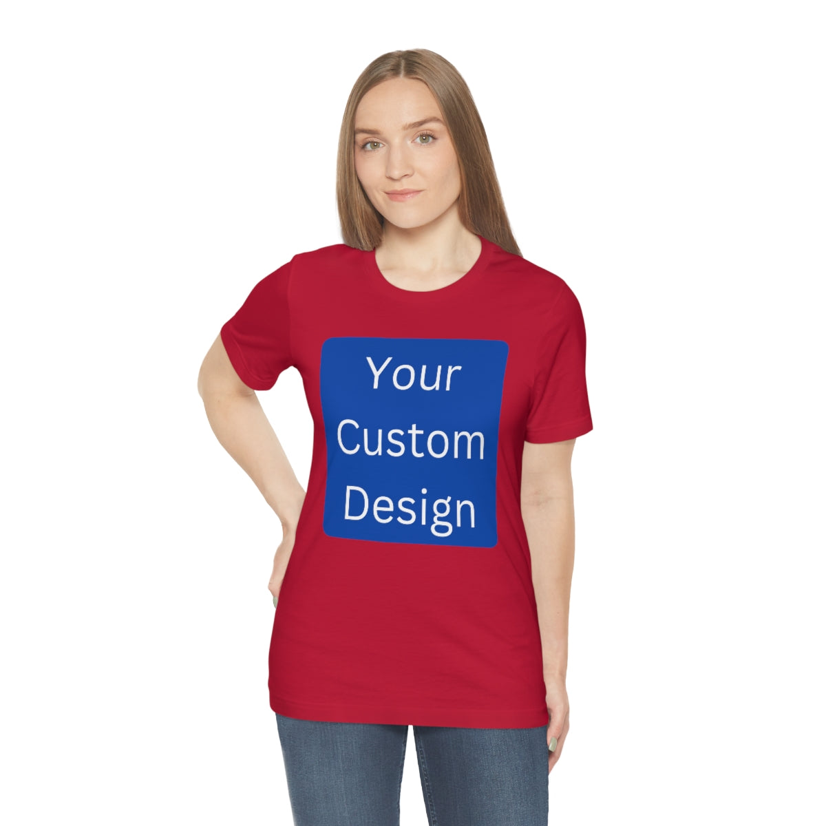 Unisex Jersey Short Sleeve Tee (Front Design Only)