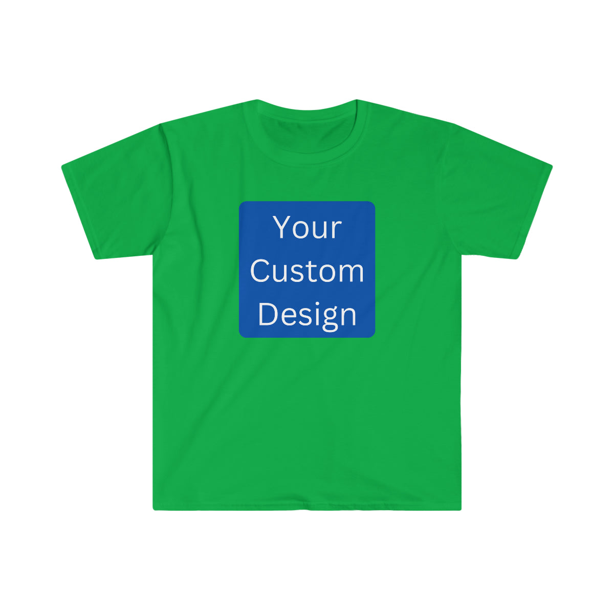 Unisex Softstyle T-Shirt (Front and Back Design )