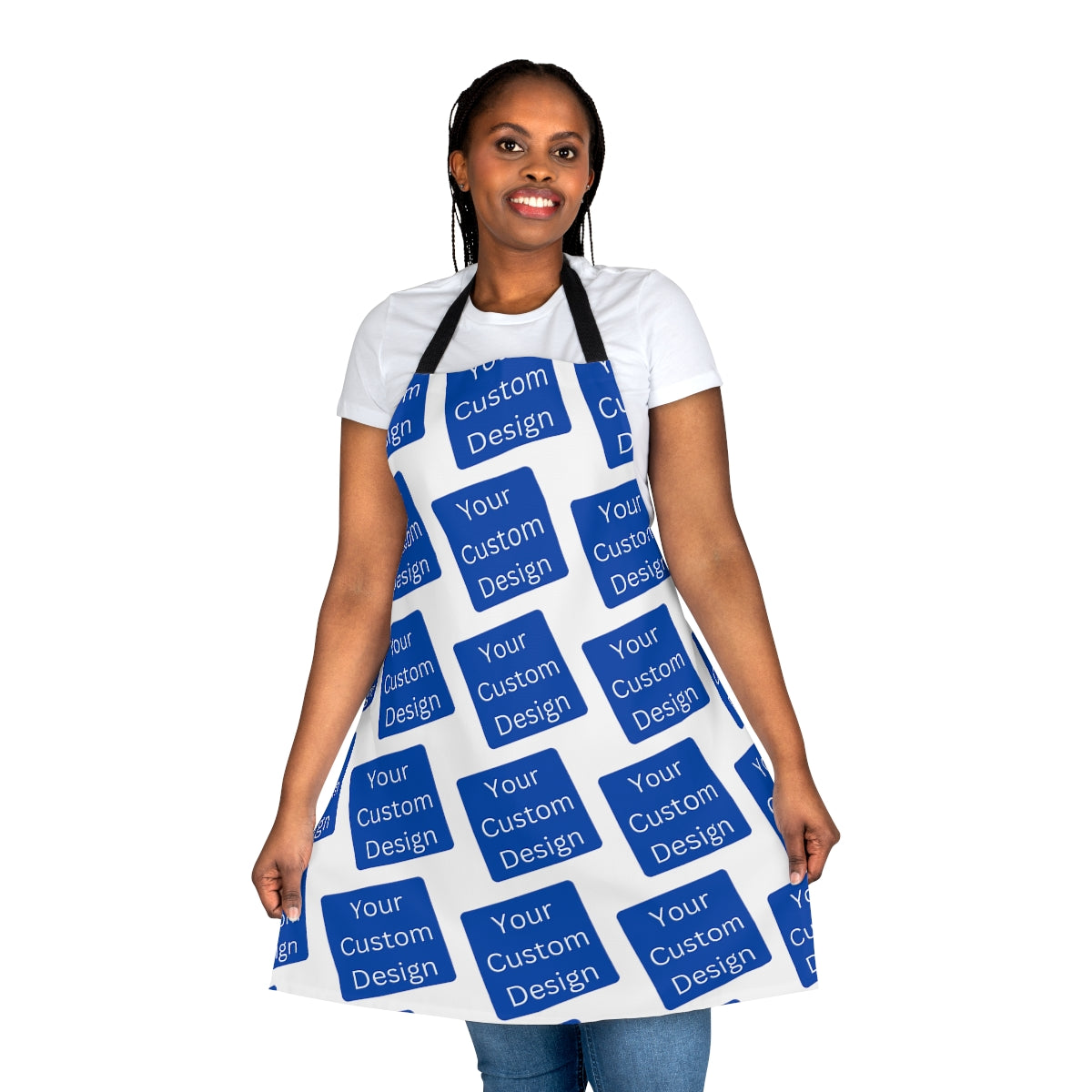 Customizable Apron - All over Print or Single Logo / Graphic with optional Personalization