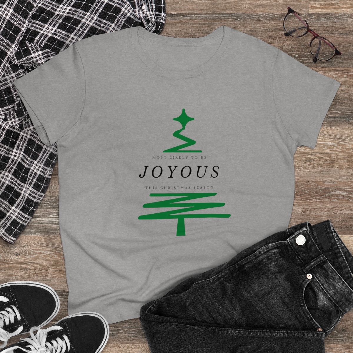 Most Likely to Be Joyous - Christmas Tee