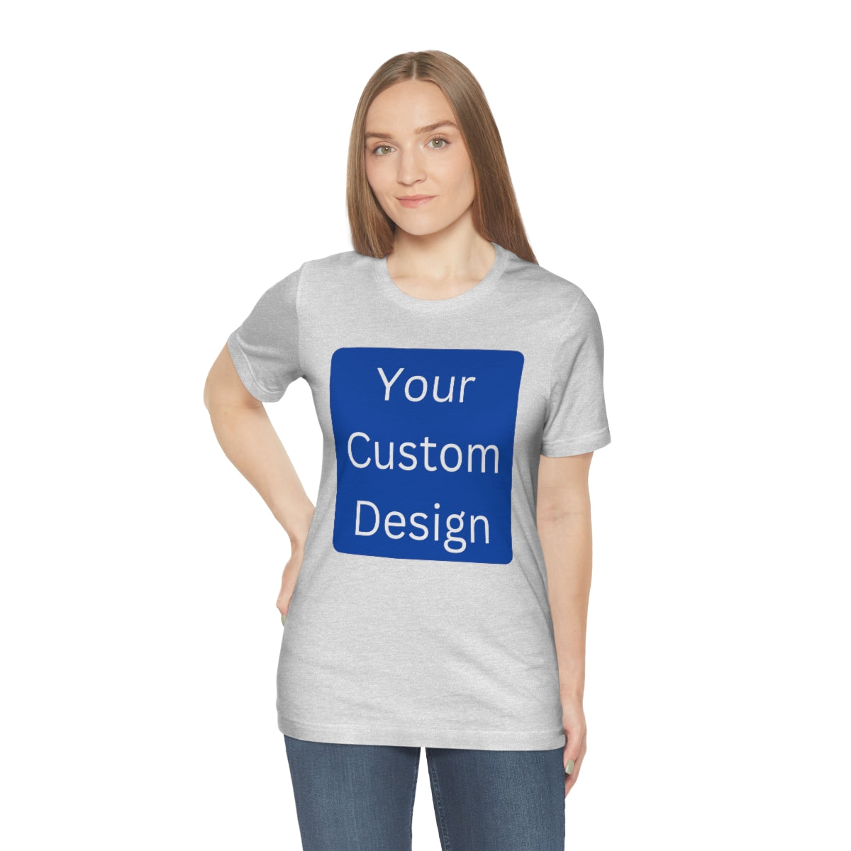 Unisex Jersey Short Sleeve Tee (Front Design Only)