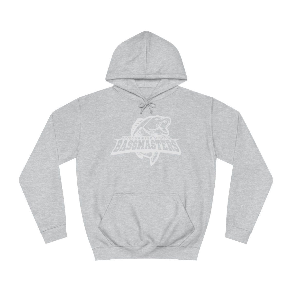 Junior Bassmasters High School Adult Hoodie - White Logo