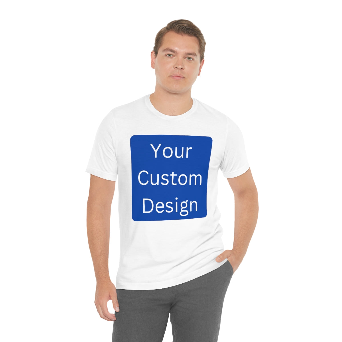 Unisex Jersey Short Sleeve Tee (Front Design Only)