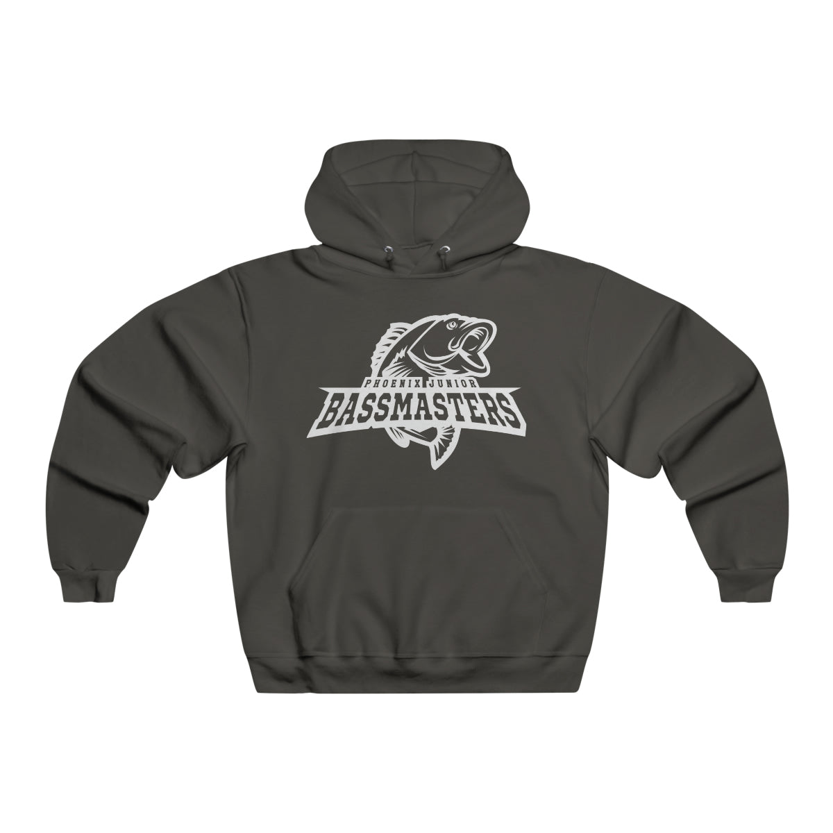 Junior Bassmasters Hooded Sweatshirt - White Logo (inc 3x-5x)