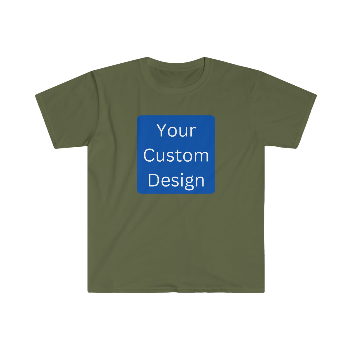 Unisex Softstyle T-Shirt (Front and Back Design )