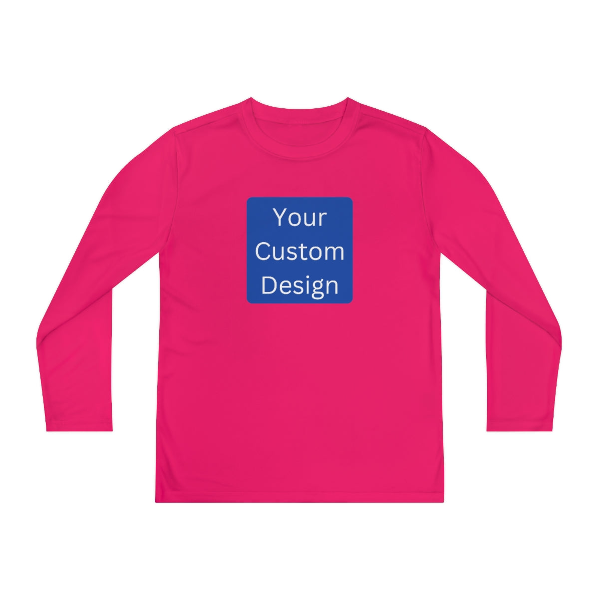 Youth Long Sleeve Competitor Tee (Front and Back Design)