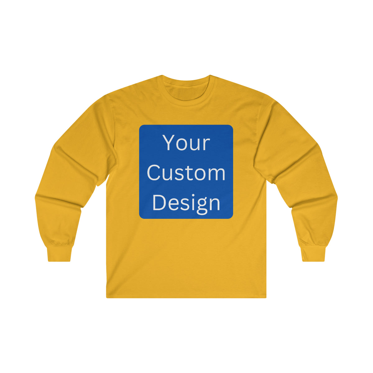 Ultra Cotton Long Sleeve Tee - (Front & Back Design)
