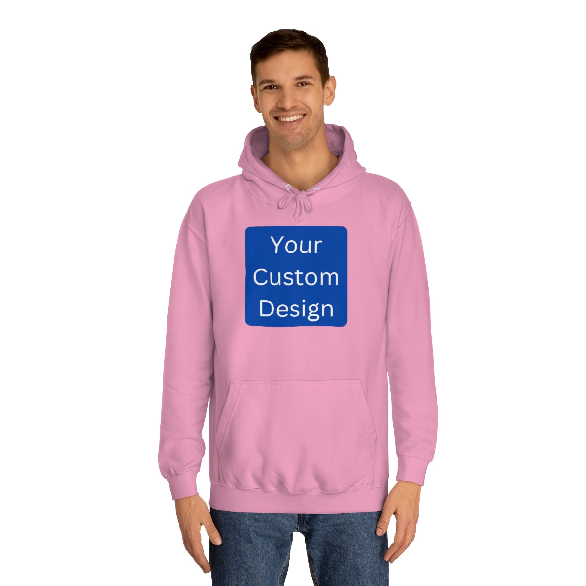 Unisex College Hoodie - Customization (Front Design Only)