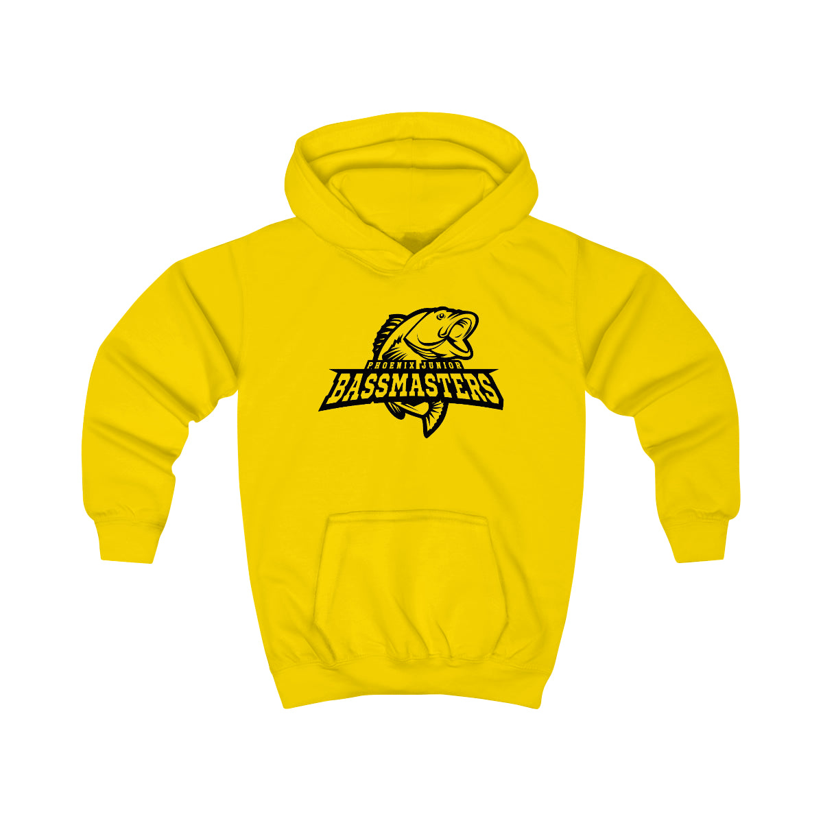 Junior Bassmasters Youth Hoodie - Black Logo
