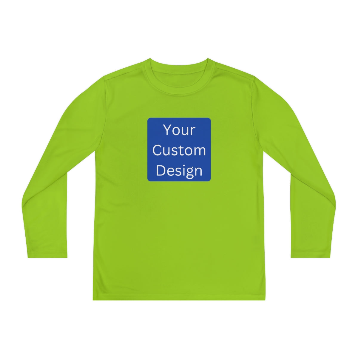 Youth Long Sleeve Competitor Tee (Front and Back Design)