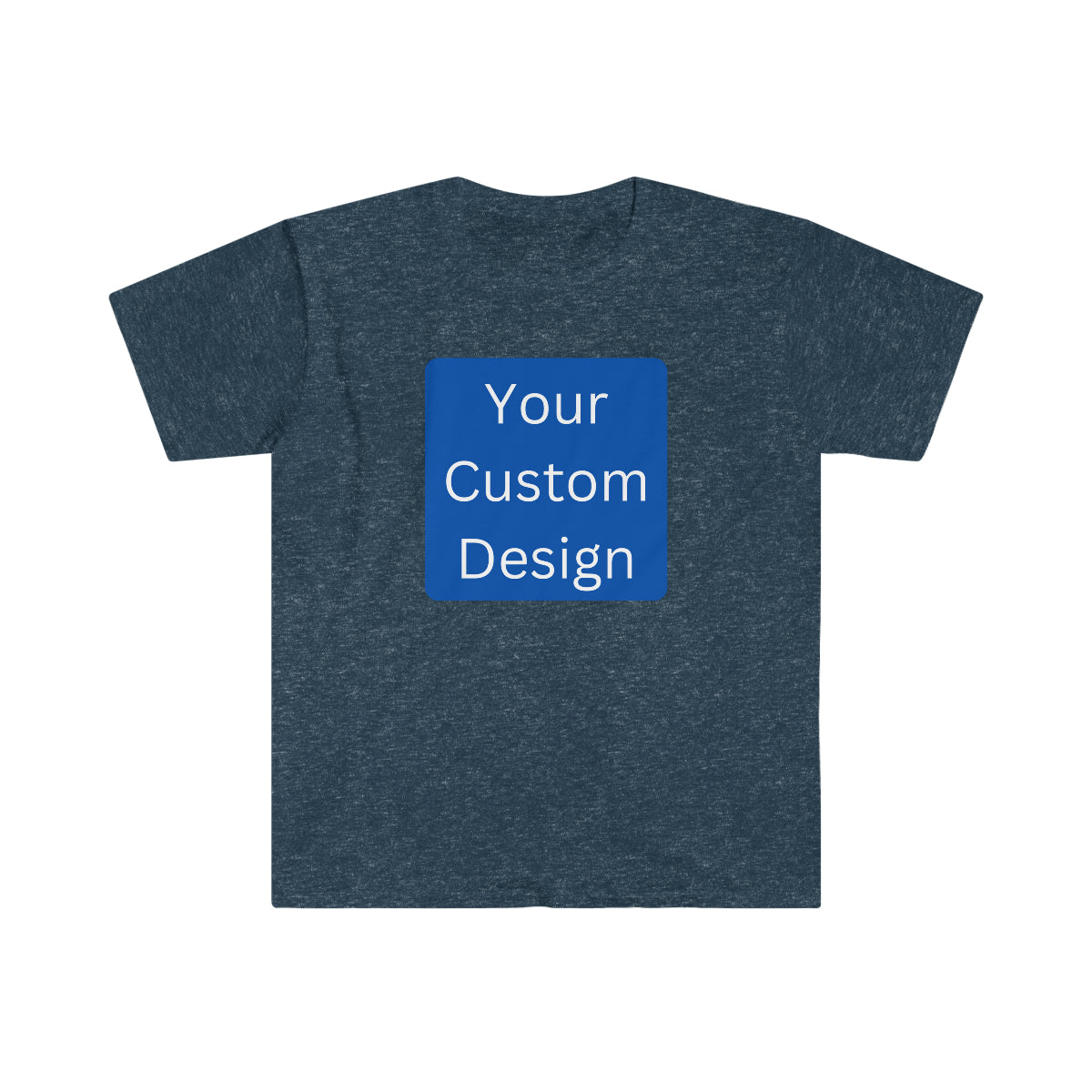 Unisex Softstyle T-Shirt (Front and Back Design )