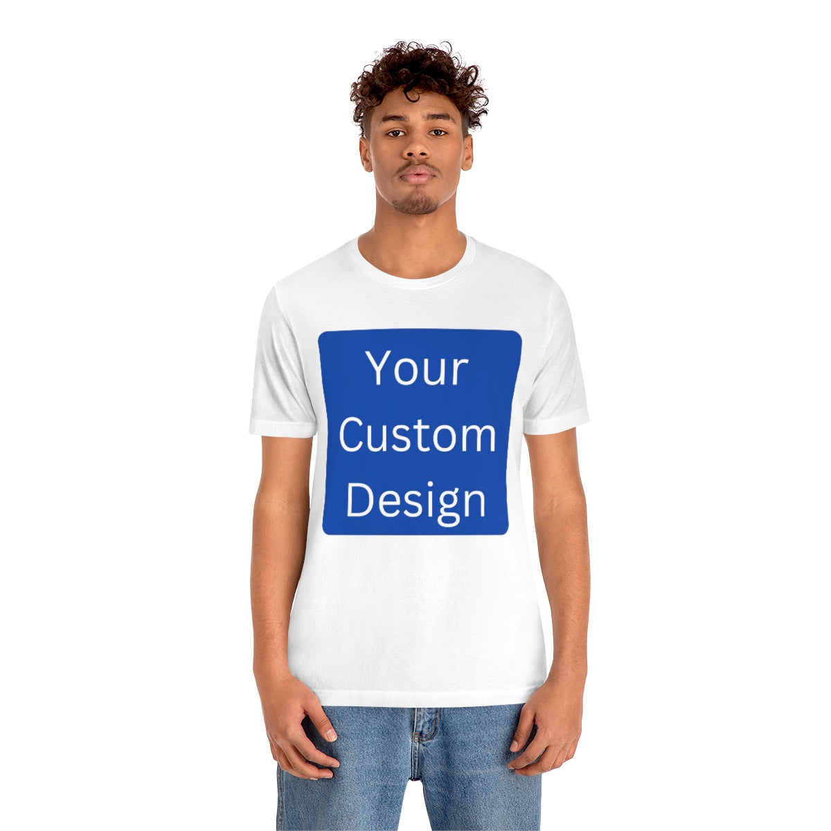 Unisex Jersey Short Sleeve Tee (Front Design Only)