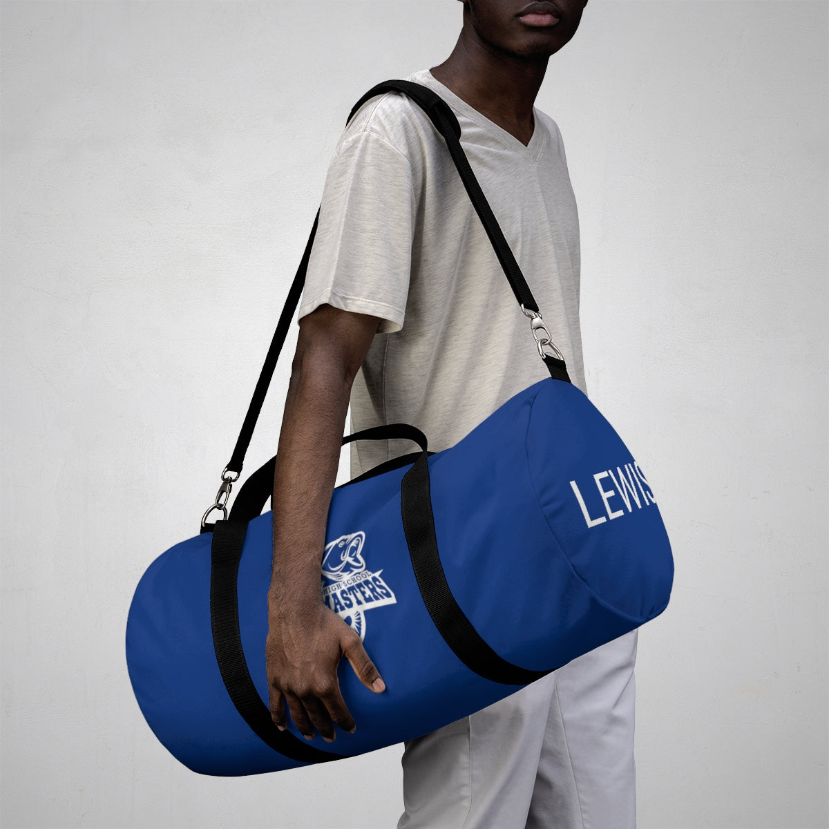 Junior Bassmasters High School - Duffel Bag - PERSONALIZED (Lewis)